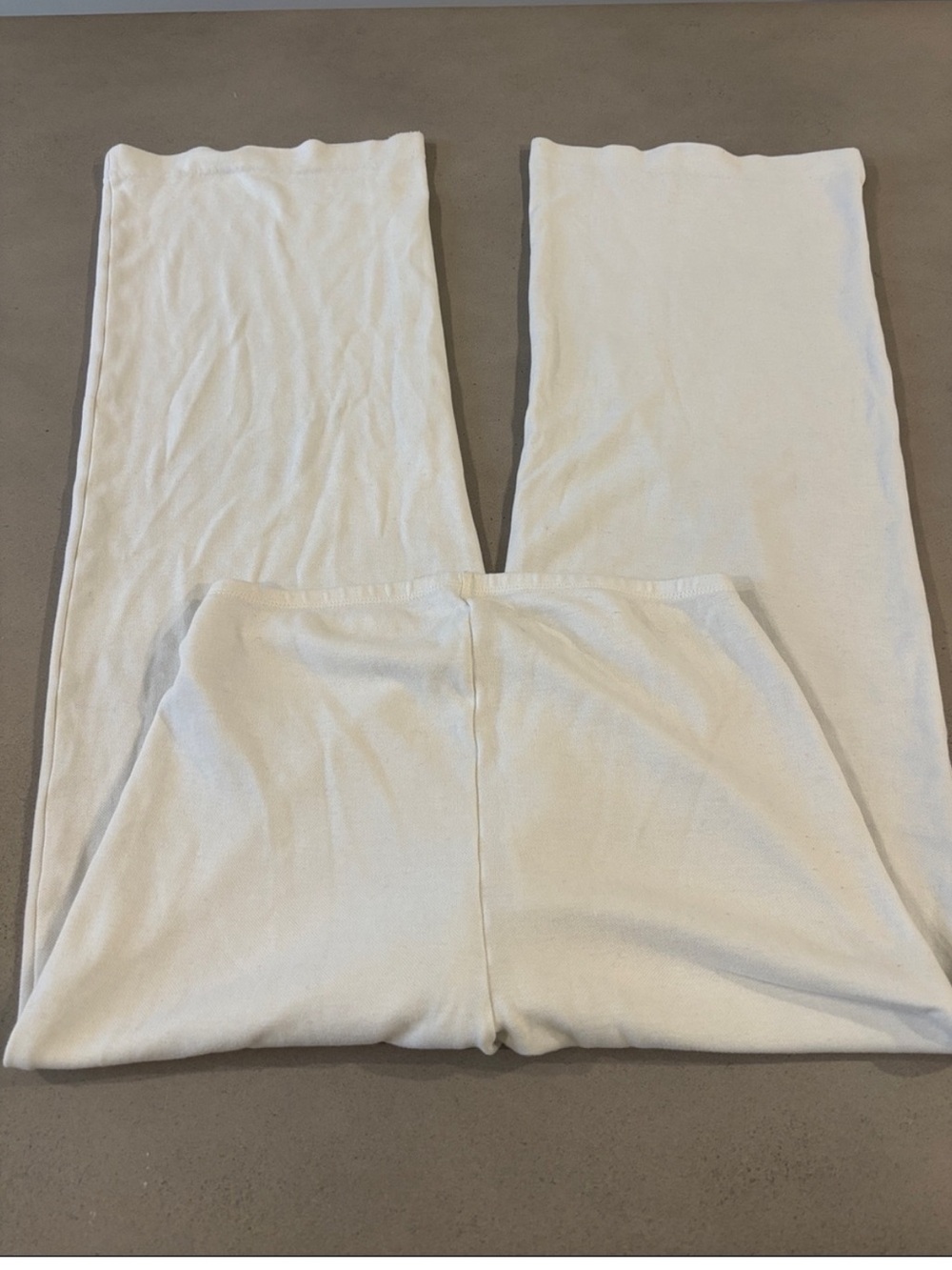 Mango white lounge pants
